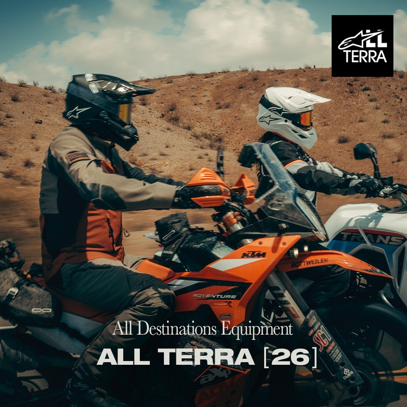 Chaqueta de moto Alpinestars Andes V4 Drystar marrón claro-naranja oscuro-negro