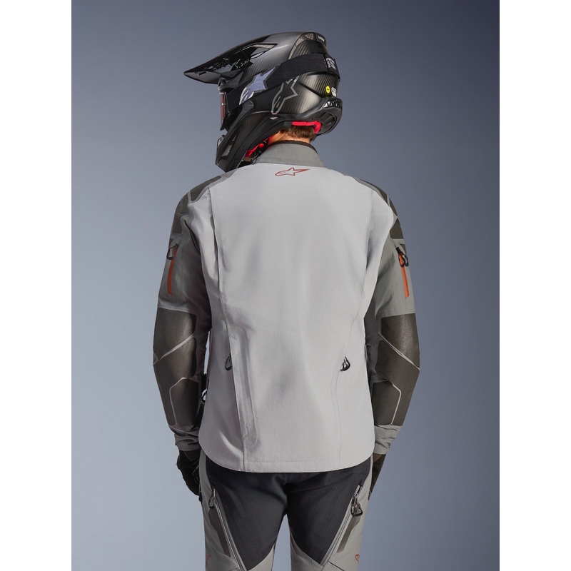 Chaqueta de moto Alpinestars Nazca 3L Gore-Tex PRO gris oscuro-gris claro
