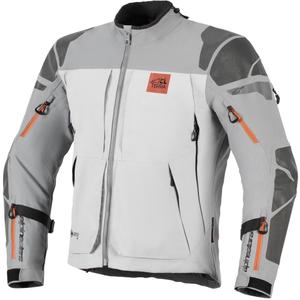 Chaqueta de moto Alpinestars Nazca 3L Gore-Tex PRO gris oscuro-gris claro
