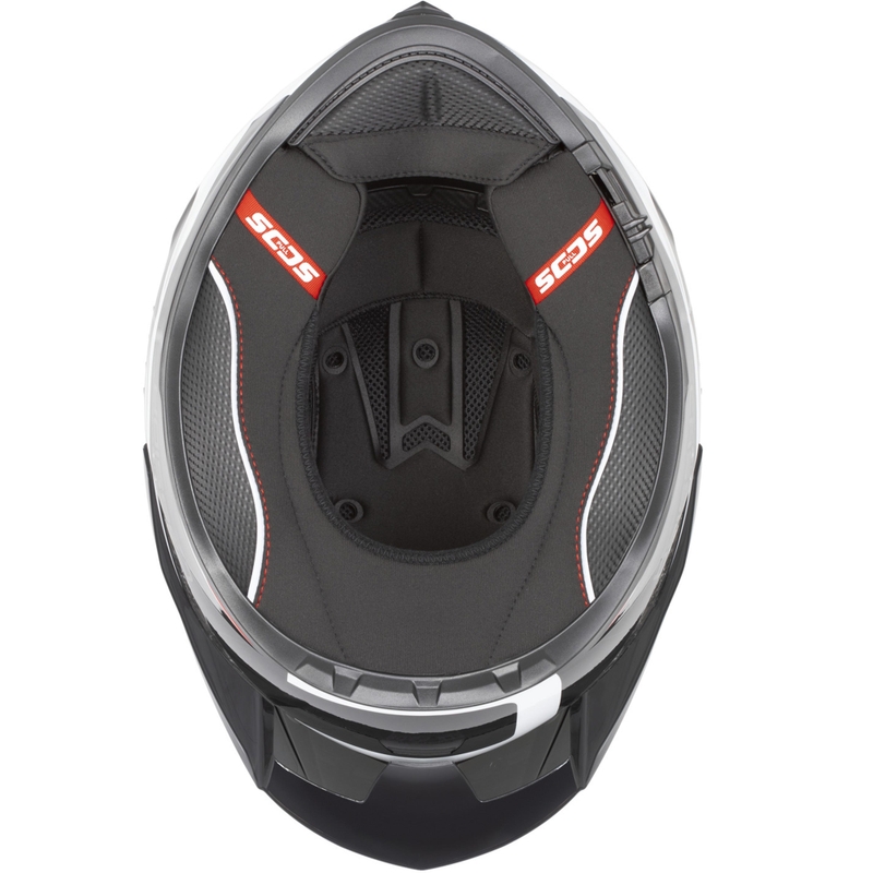 Casco integral de moto Cassida Integral GTS 2.1 Mega en negro, rosa, blanco y vainilla