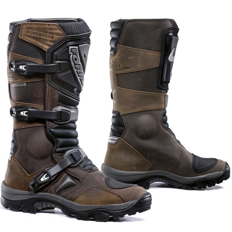 Botas de moto Forma Adventure DRY marrones