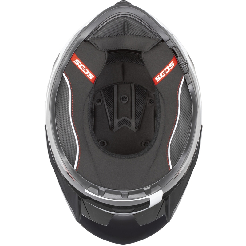 Casco integral de moto Cassida Integral GTS 2.1 Mega negro-amarillo fluo-blanco