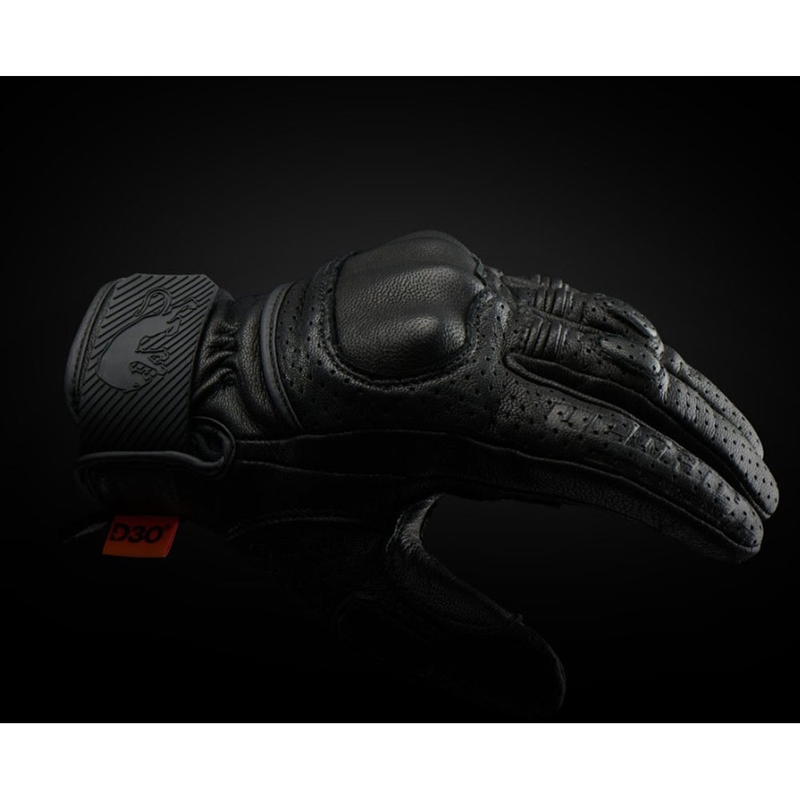 Guantes de moto Furygan LR Jet Vented D3O® Evo negros