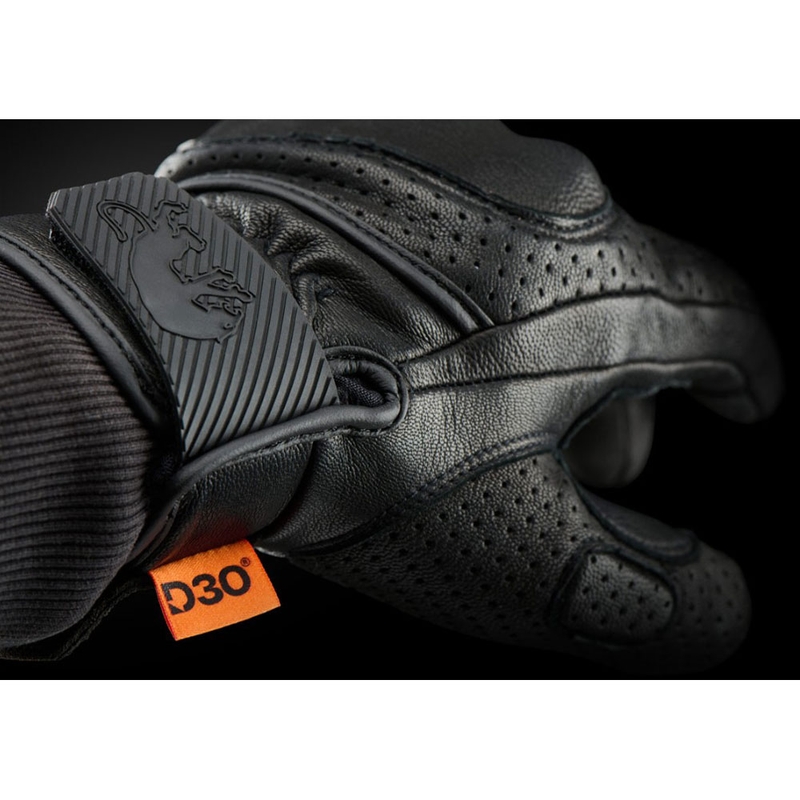 Guantes de moto Furygan LR Jet Vented D3O® Evo negros
