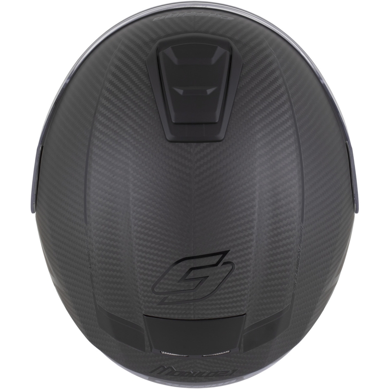 Casco de moto abatible Cassida Modulo 2.1 Plus Carbon BlackOut negro mate
