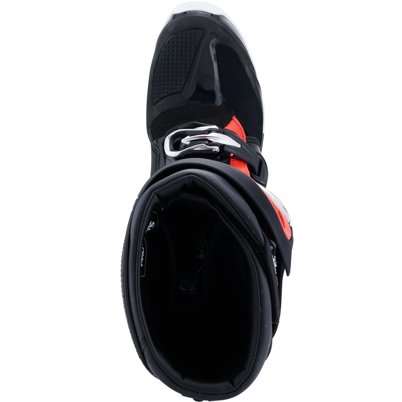 Botas de moto Alpinestars TECH 7 Enduro Drystar negro-rojo fluo-blanco
