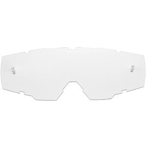 Gafas de motocross NOX Spectre con visera plateada