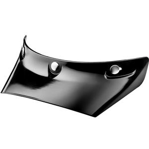 Visera para cascos de moto NOX Premium Seventy II negro brillante