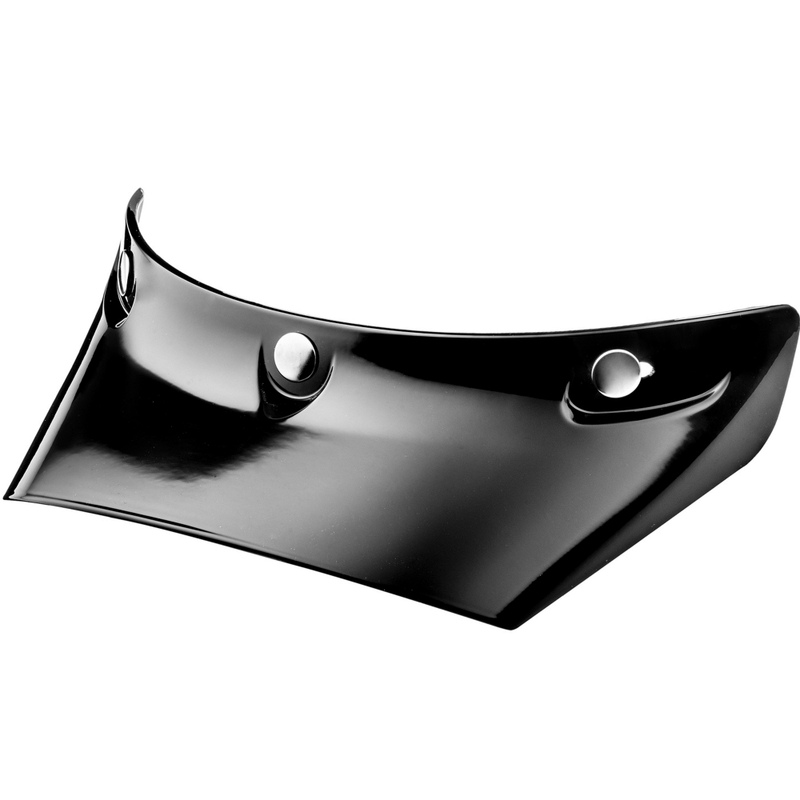 Visera para cascos de moto NOX Premium Seventy II negro brillante