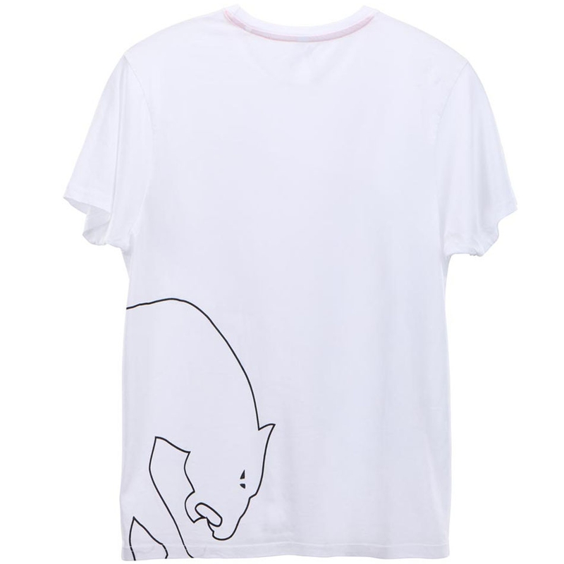 Camiseta Furygan Rage blanca-negra
