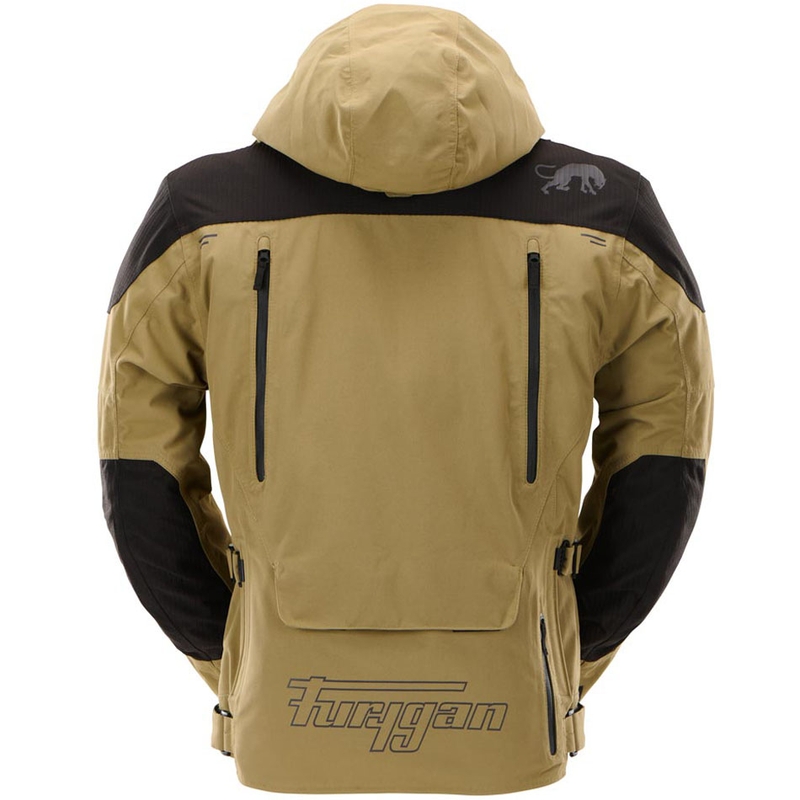 Chaqueta de moto Furygan Kalahari SP color arena-negro