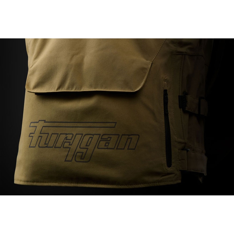 Chaqueta de moto Furygan Kalahari SP color arena-negro