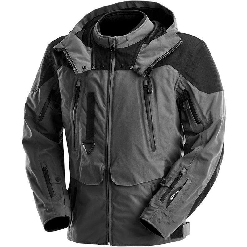 Chaqueta de moto Furygan Kalahari SP gris-negra