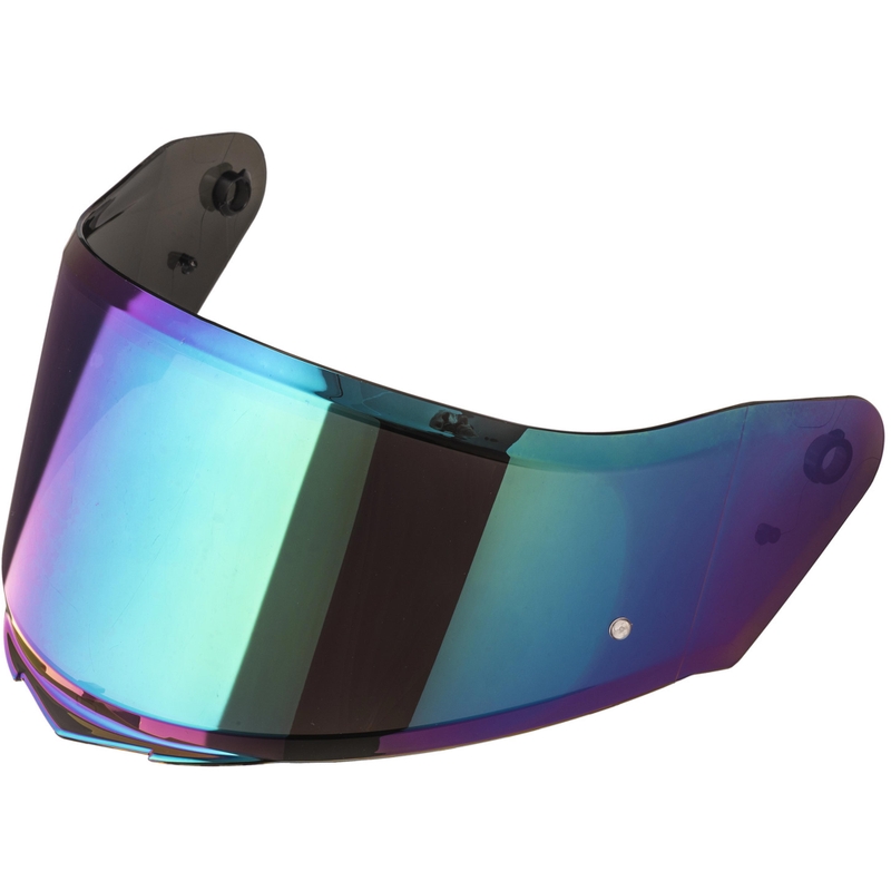 Visera con preparación Pinlock para cascos de moto NOX N402, iridio
