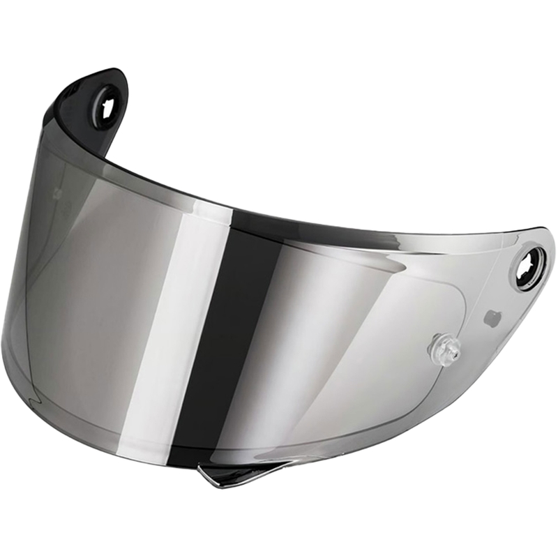 Visera con preparación Pinlock para cascos de moto NOX N402, cromada