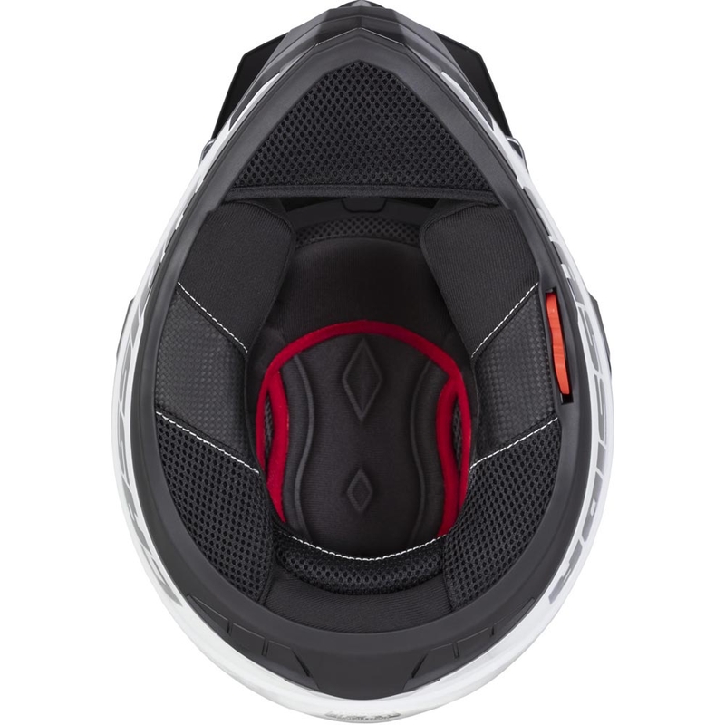 Casco de moto enduro Cassida Tour 2.0 Crew negro mate-verde oscuro