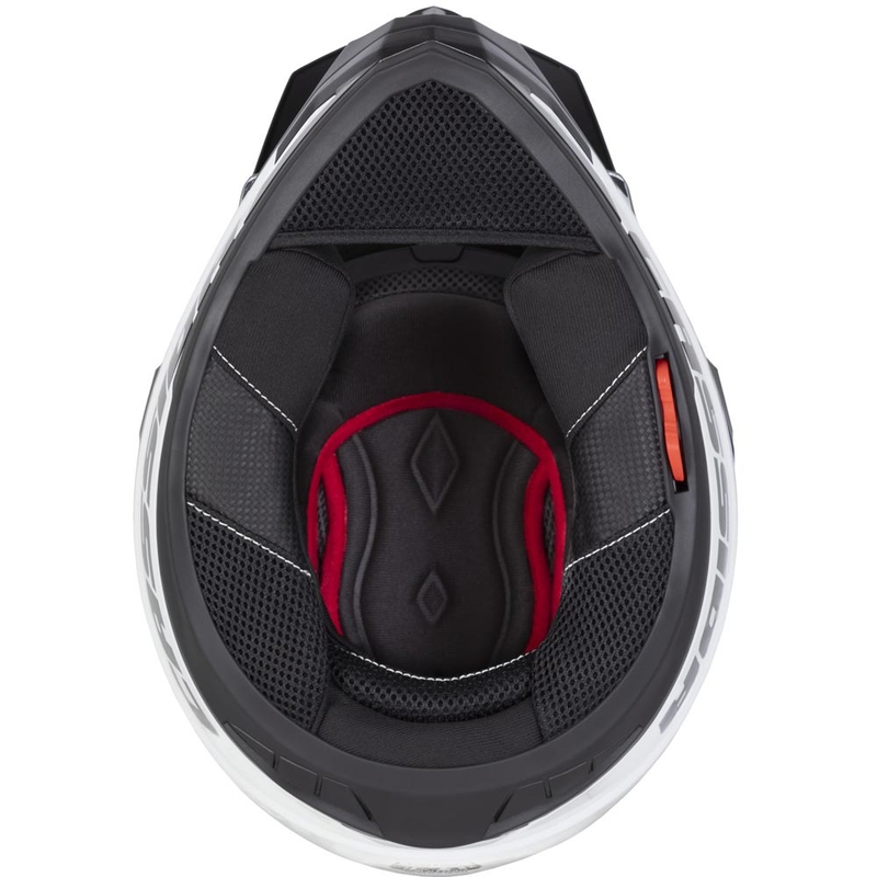 Casco de moto enduro Cassida Tour 2.0 Crew negro mate-azul