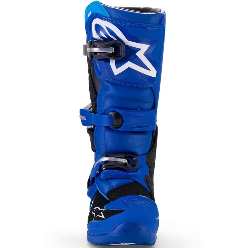 Botas de motocross Alpinestars TECH 7 S YAMAHA para niños, colección azul-blanco-negro
