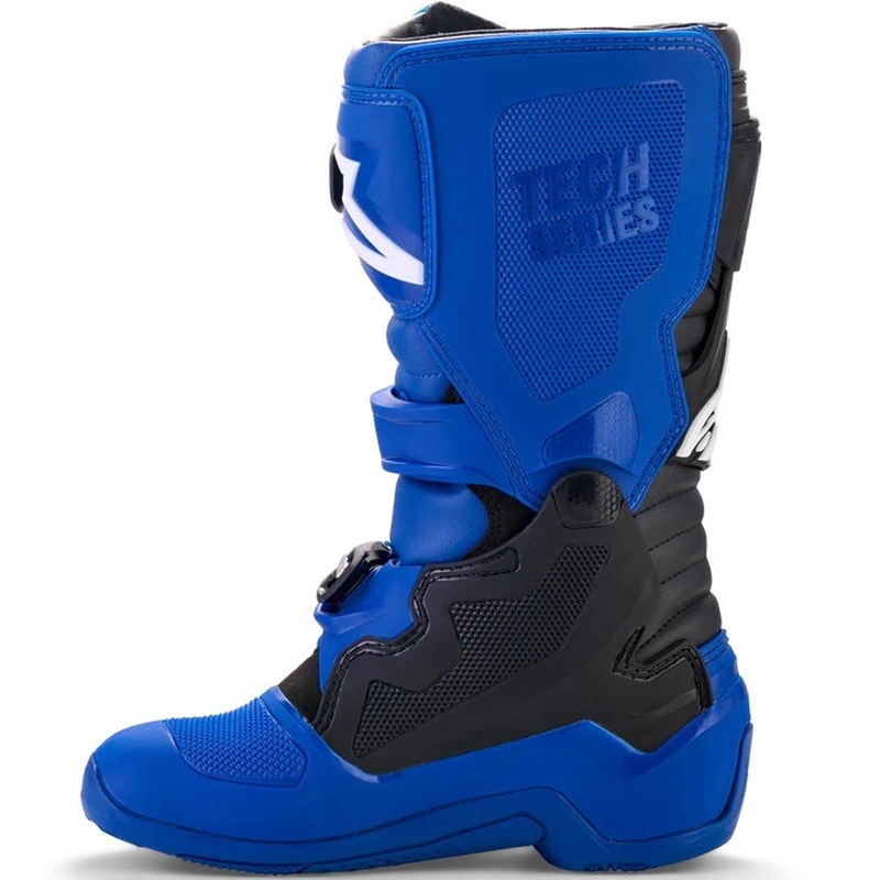Botas de motocross Alpinestars TECH 7 S YAMAHA para niños, colección azul-blanco-negro