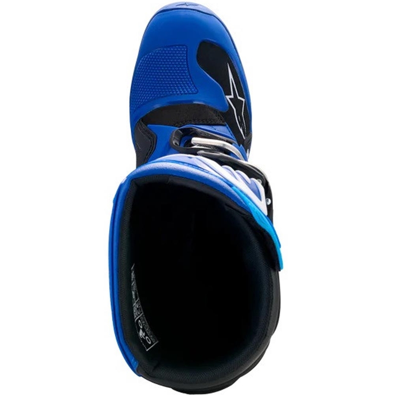 Botas de motocross Alpinestars TECH 7 S YAMAHA para niños, colección azul-blanco-negro