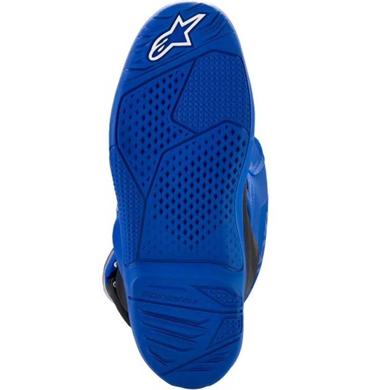 Botas de motocross Alpinestars TECH 7 S YAMAHA para niños, colección azul-blanco-negro