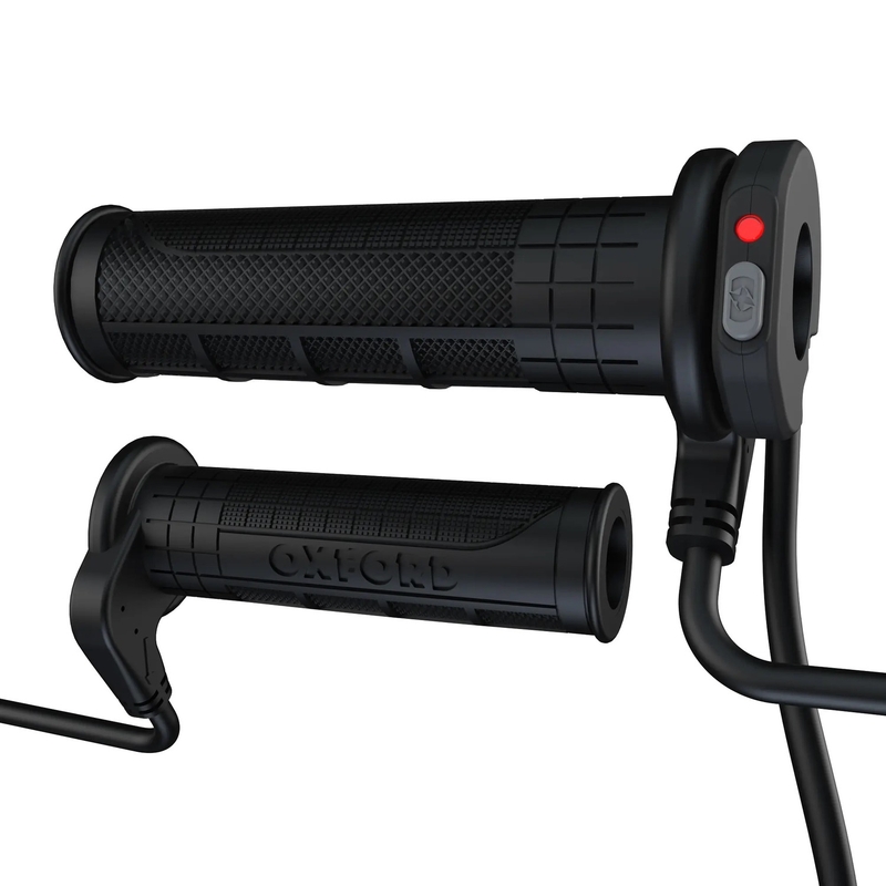 Puños calefactables Oxford HotGrips Advanced Integrated Adventure negros