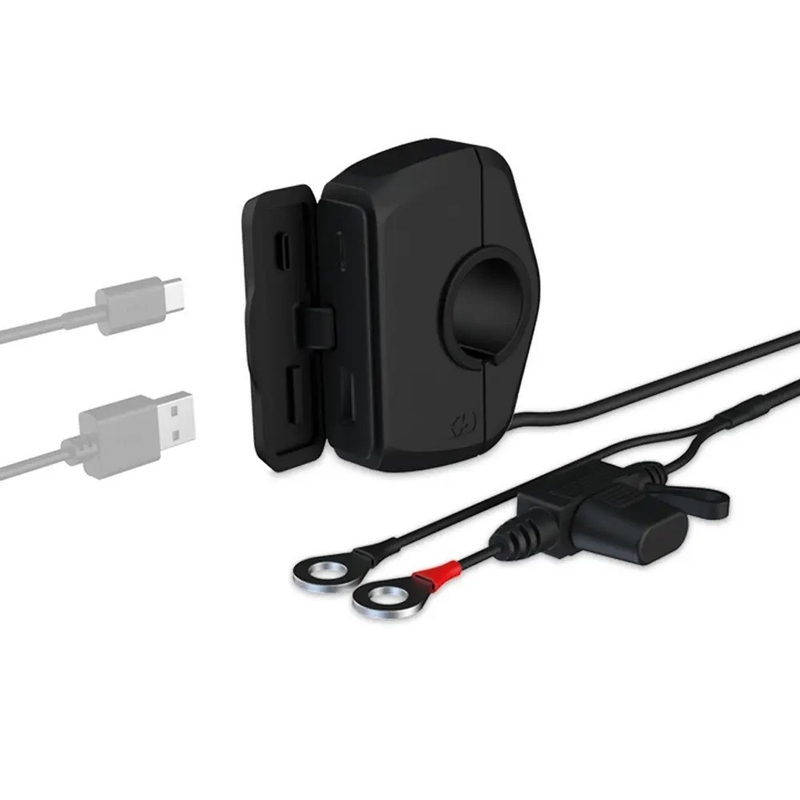 Conector Oxford delgado USB-C y USB-A negro