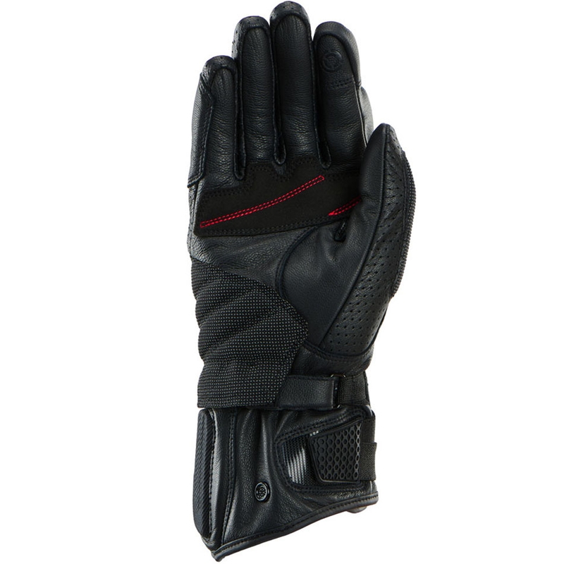 Guantes de moto Furygan LR Nomad ventilados, color negro.