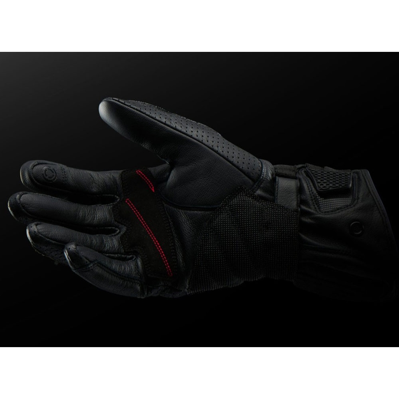 Guantes de moto Furygan LR Nomad ventilados, color negro.