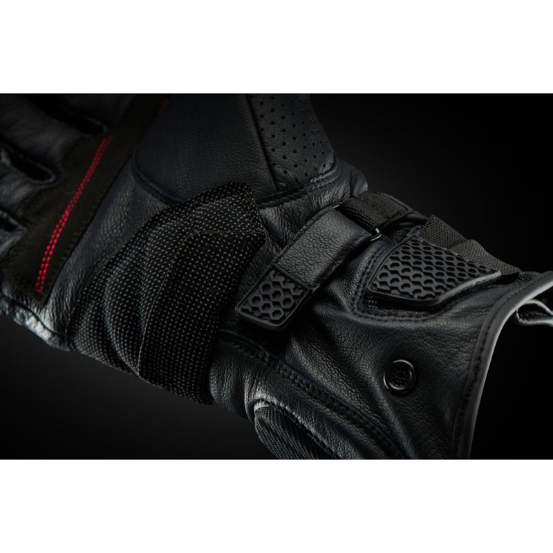 Guantes de moto Furygan LR Nomad ventilados, color negro.