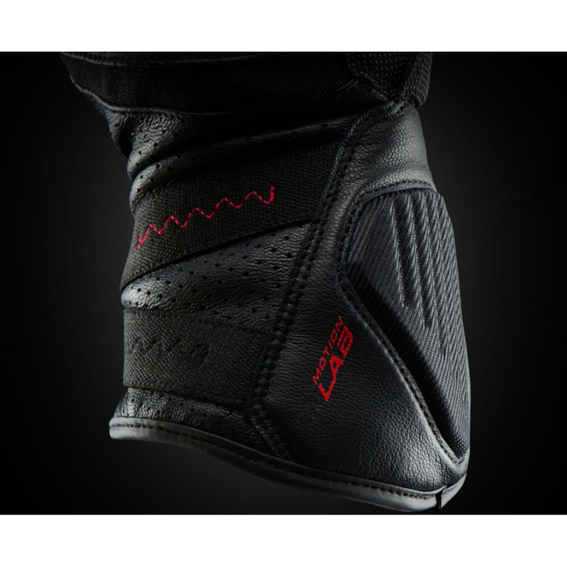 Guantes de moto Furygan LR Nomad ventilados, color negro.