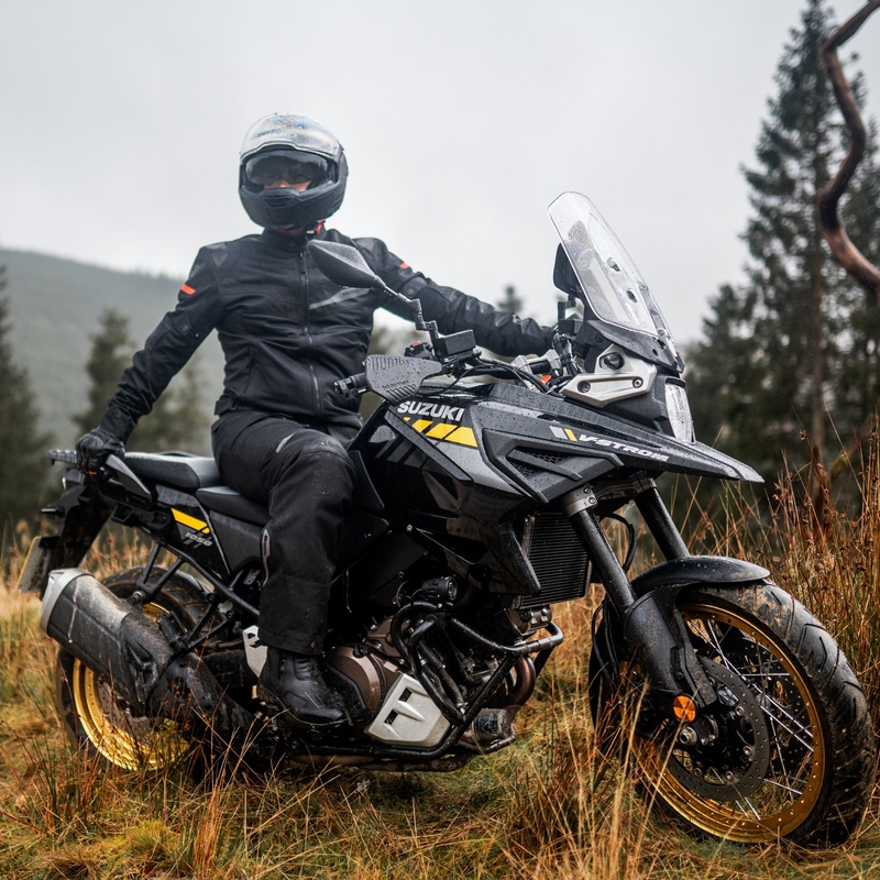 Chaqueta de moto Oxford Dakar Air negra