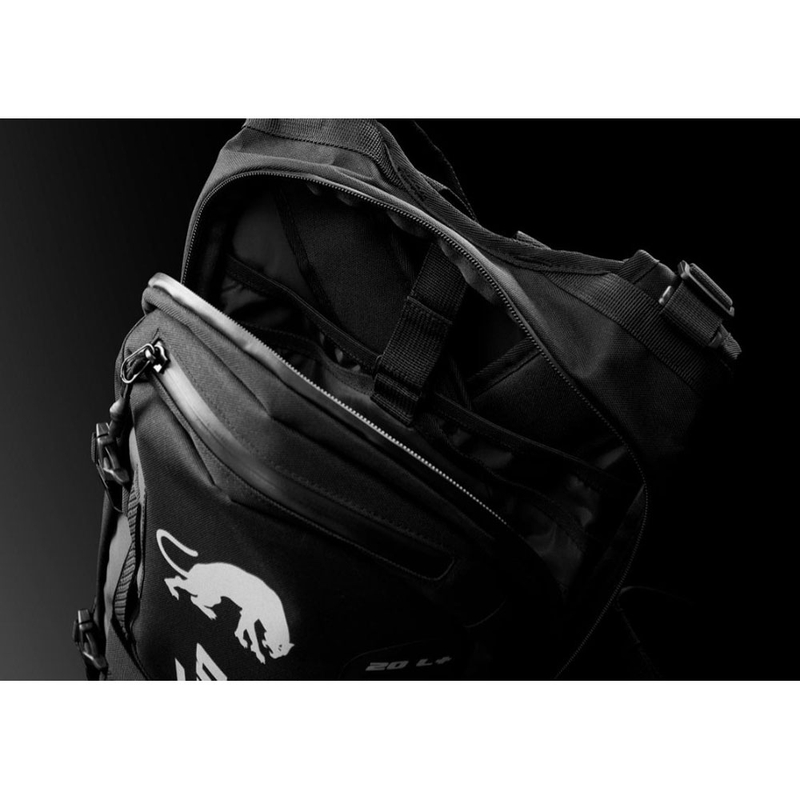 Mochila Furygan ADV 28L+ negra-blanca