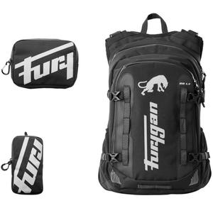Mochila Furygan ADV 28L+ negra-blanca