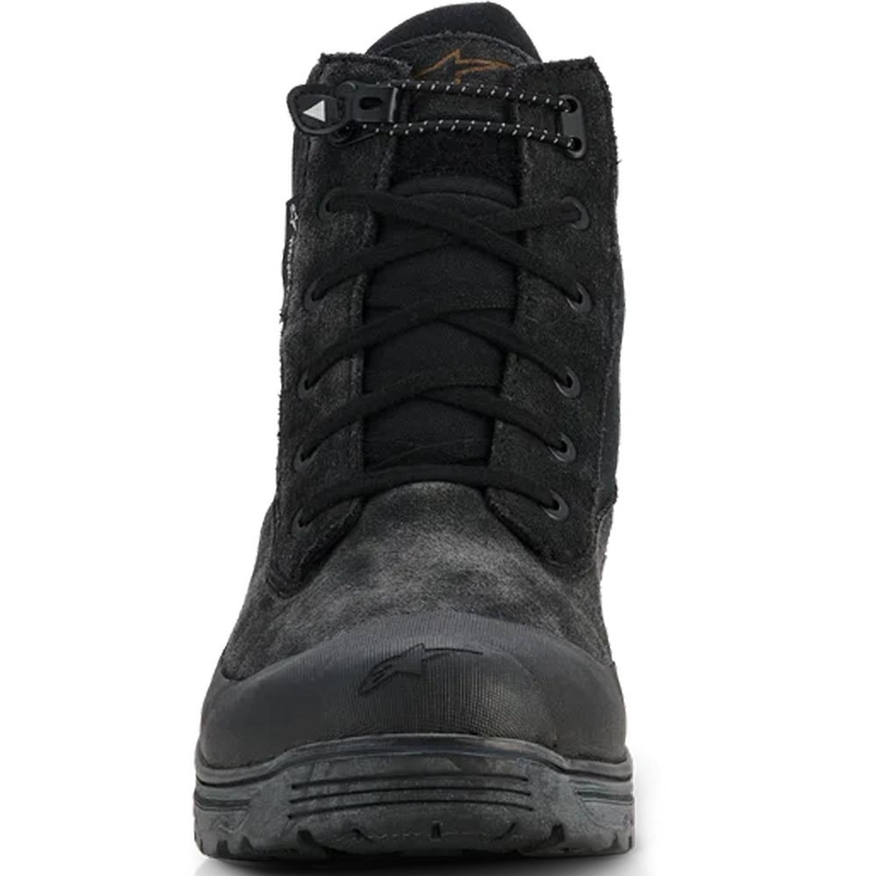 Botas de moto impermeables Alpinestars Judy para mujer, color negro.