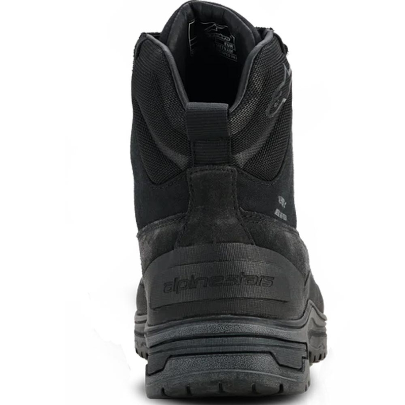 Botas de moto impermeables Alpinestars Judy para mujer, color negro.