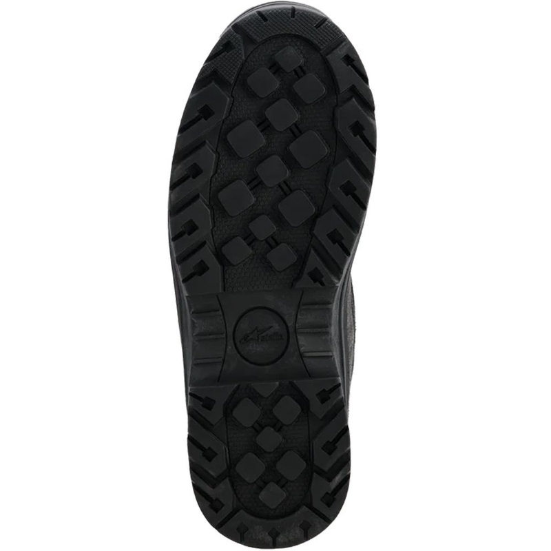 Botas de moto impermeables Alpinestars Judy para mujer, color negro.
