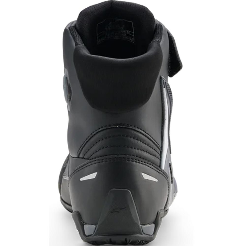 Botas de moto Alpinestars Faster-4 Drystar negras-gris oscuro-blancas