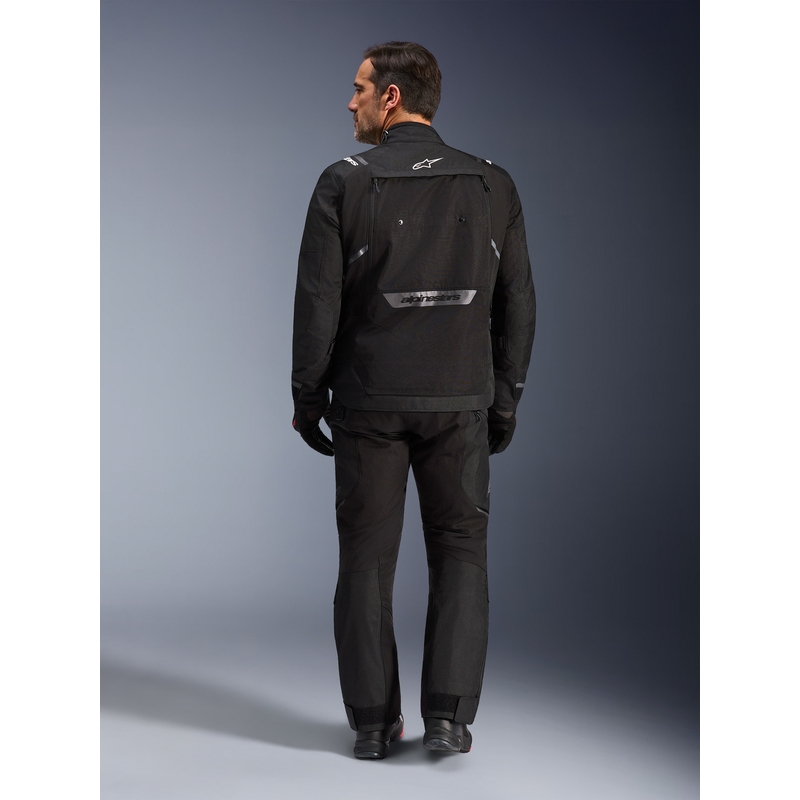 Chaqueta de moto Alpinestars Cusco Drystar negra