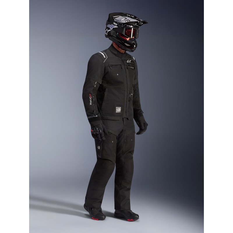 Chaqueta de moto Alpinestars Cusco Drystar negra