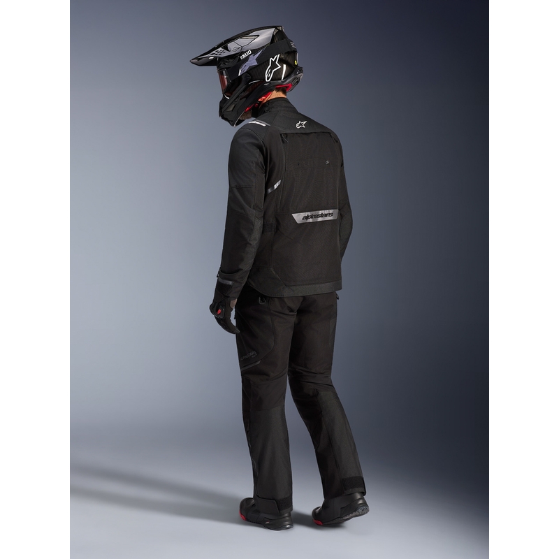 Chaqueta de moto Alpinestars Cusco Drystar negra