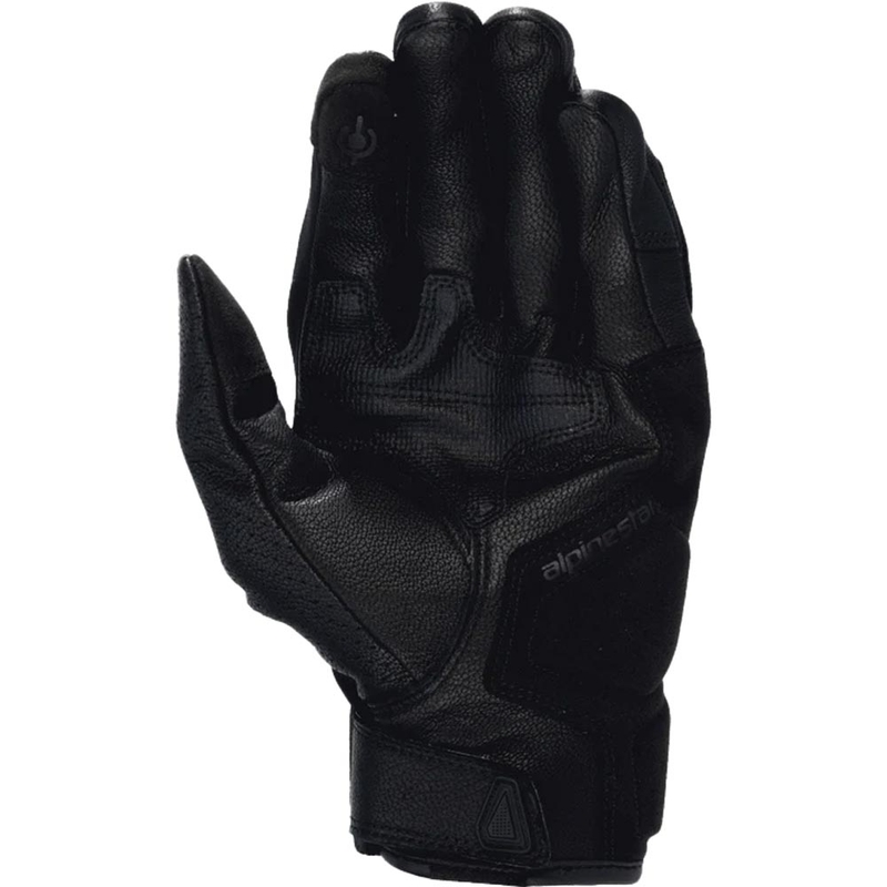 Guantes de moto Alpinestars Celer 3, color negro y blanco.