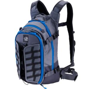 Mochila para moto Alpinestars AT-15 gris oscuro-gris-azul 15 l