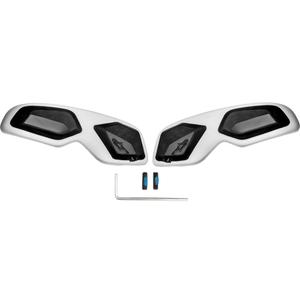 Deslizadores para la puntera de las botas Alpinestars SMX-6 V2, color negro y blanco, 2 unidades.