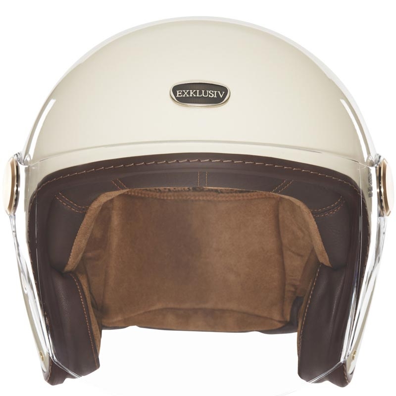 NOX Exklusiv Kulte 2 casco de moto jet beige