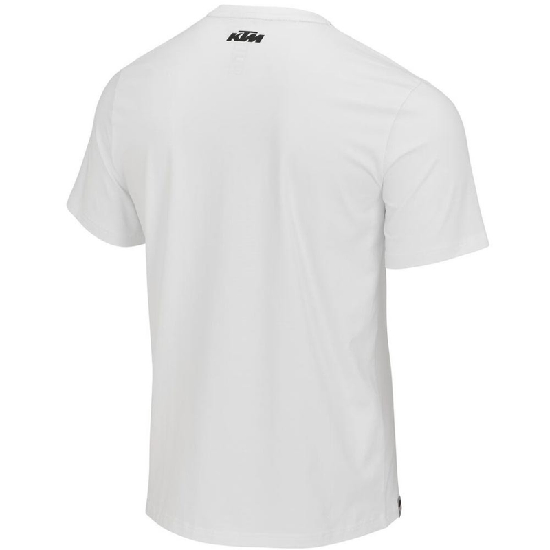 Camiseta KTM Orange Bleeder blanca