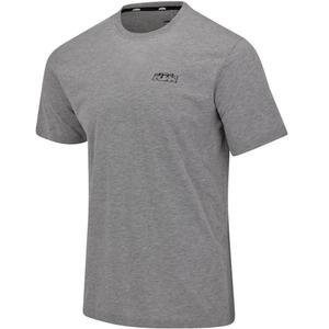 Camiseta con el logotipo de KTM en gris claro jaspeado