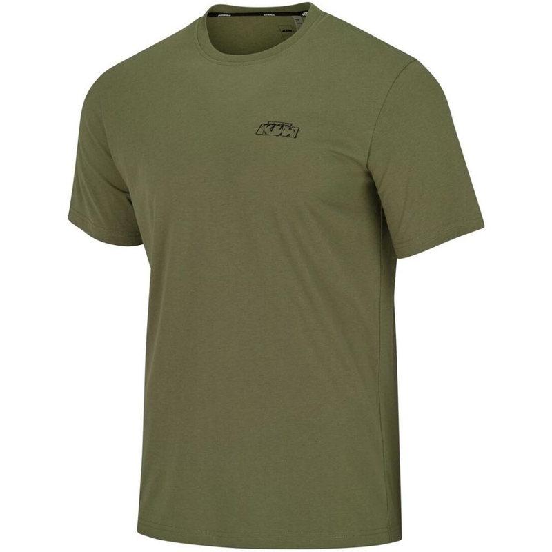 Camiseta con el logotipo de KTM en color caqui