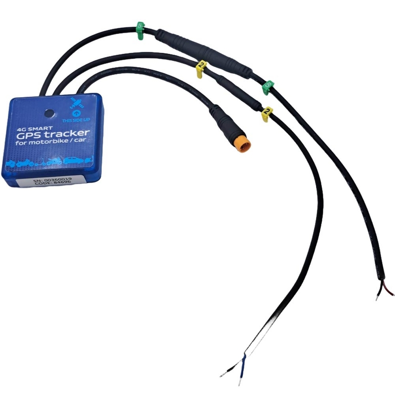Localizador GPS y alarma para motocicleta con la aplicación BIKEANGEL MOTO - Europe Extra