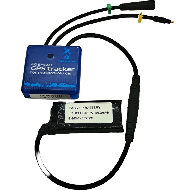 Localizador GPS y alarma para motocicleta con la aplicación BIKEANGEL MOTO - Europe Extra